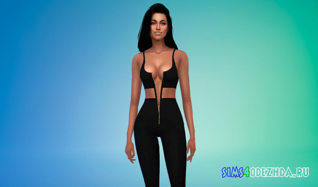 Сексуальный комбинезон для Симс 4 – фото 3