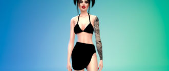 Тату с черепом для Симс 4 – фото 1