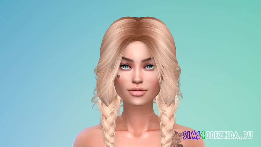 Женская татуировка Разбитые мечты для Симс 4 – фото 2