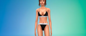 Женский оверлей скинтон для Симс 4 – фото 1