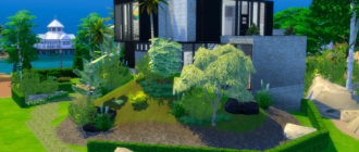 Дом в стиле баухаус для Симс 4 – фото