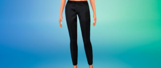 Элегантные женские брюки для Симс 4 – фото 1