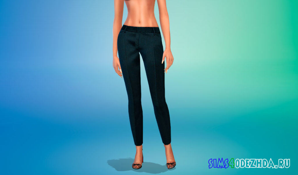 Элегантные женские брюки для Симс 4 – фото 2