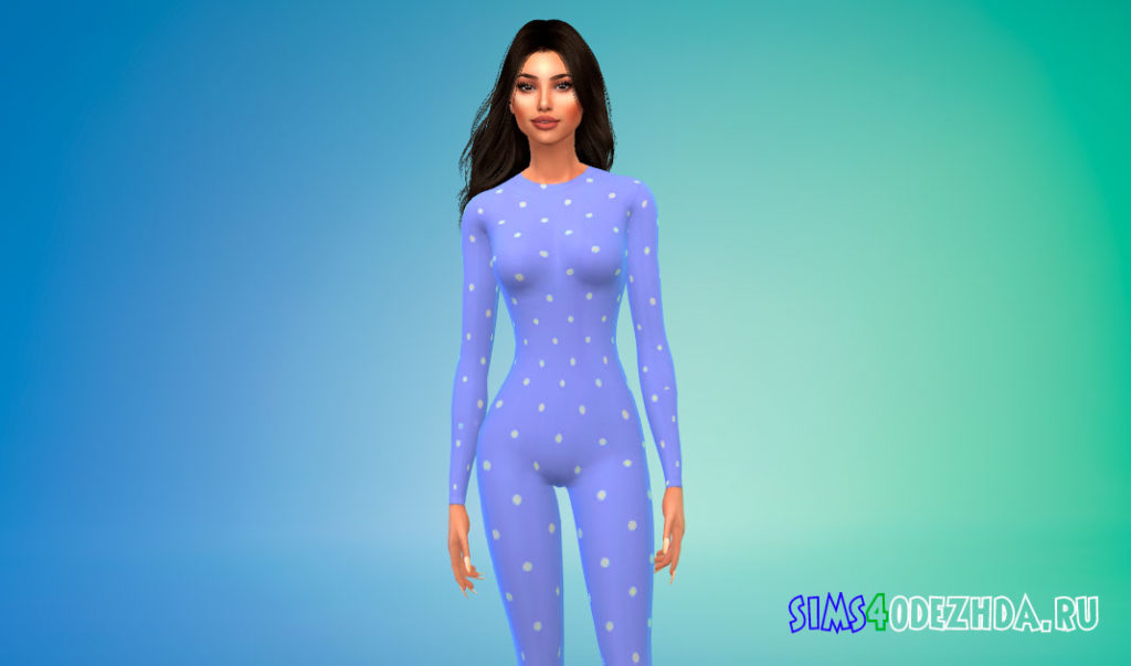 Комбинезон для женщин для Симс 4 – фото 3