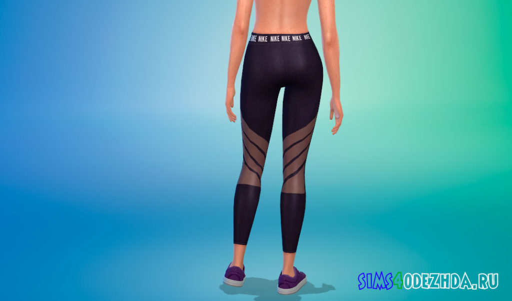 Леггинсы Nike для Симс 4 – фото 3