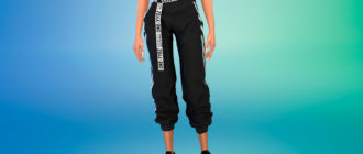 Брюки Cargo для Симс 4 – фото 1