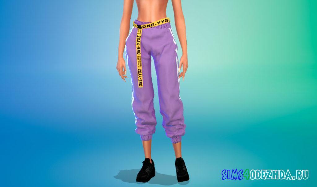 Брюки Cargo для Симс 4 – фото 3