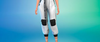 Брюки карго женские для Симс 4 – фото 1