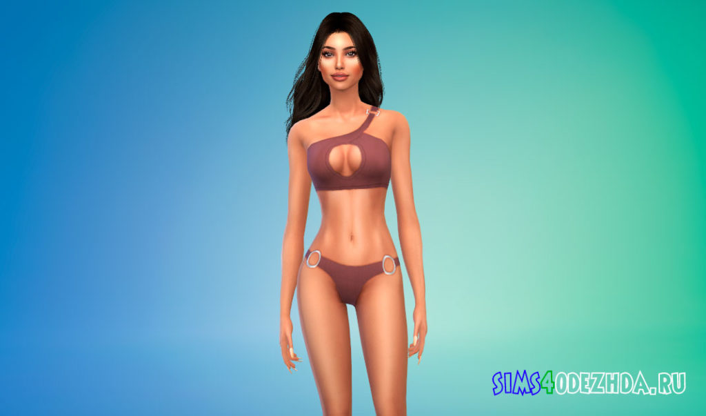 Дизайнерский купальник для Симс 4 – фото 3