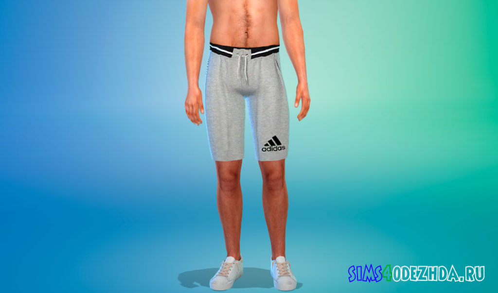 Мужские шорты Adidas для Симс 4 – фото 1