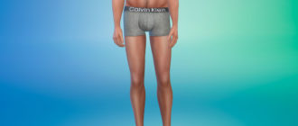 Мужское белье Calvin Klein для Симс 4 – фото 1