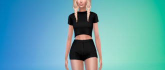 Пижамный комплект для Симс 4 – фото 1