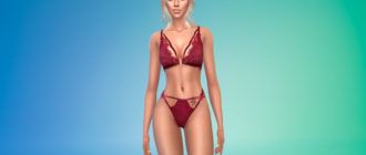 Шикарное нижнее белье для Симс 4 – фото 1