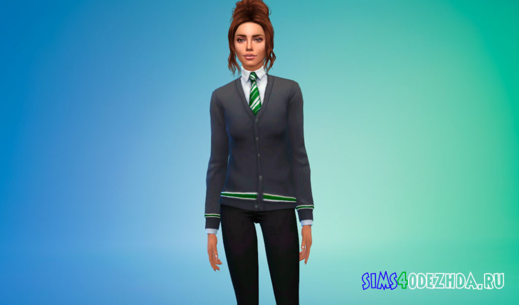Школьная форма Хогвартса для Симс 4 – фото 2