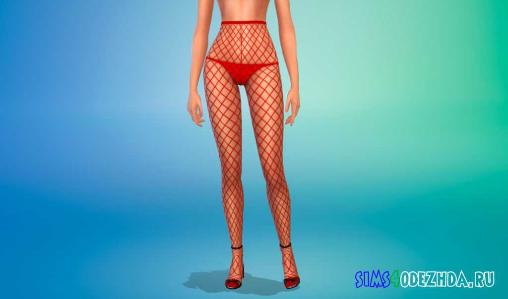 Симпатичные чулки с завышенной талией для Симс 4 – фото 2