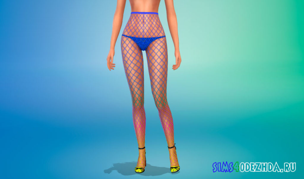 Симпатичные чулки с завышенной талией для Симс 4 – фото 3