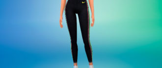 Спортивные штаны Nike для Симс 4 – фото 1