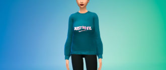 Свитшот Nike для Симс 4 – фото 1