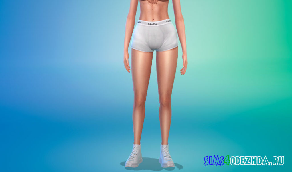 Боксеры Calvin Klein для Симс 4 – фото 1