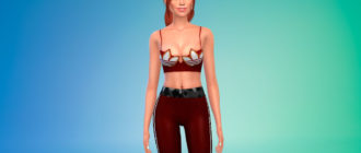 Бра Adidas для Симс 4 – фото 1