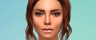 Глянцевая губная помада для Симс 4 – фото 1