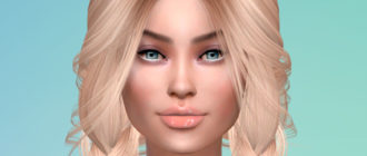 Губная помада с блеском для Симс 4 – фото 1