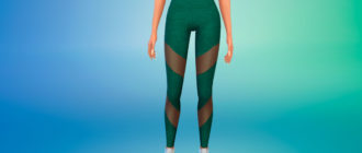 Летние спортивные штаны для Симс 4 – фото 1