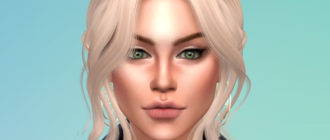 Матовая губная помада для Симс 4 – фото 1