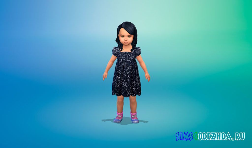 Набор платьев для малышей для Симс 4 – фото 3