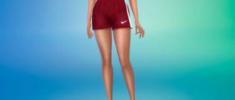 Спортивные шорты Nike для Симс 4 – фото 1