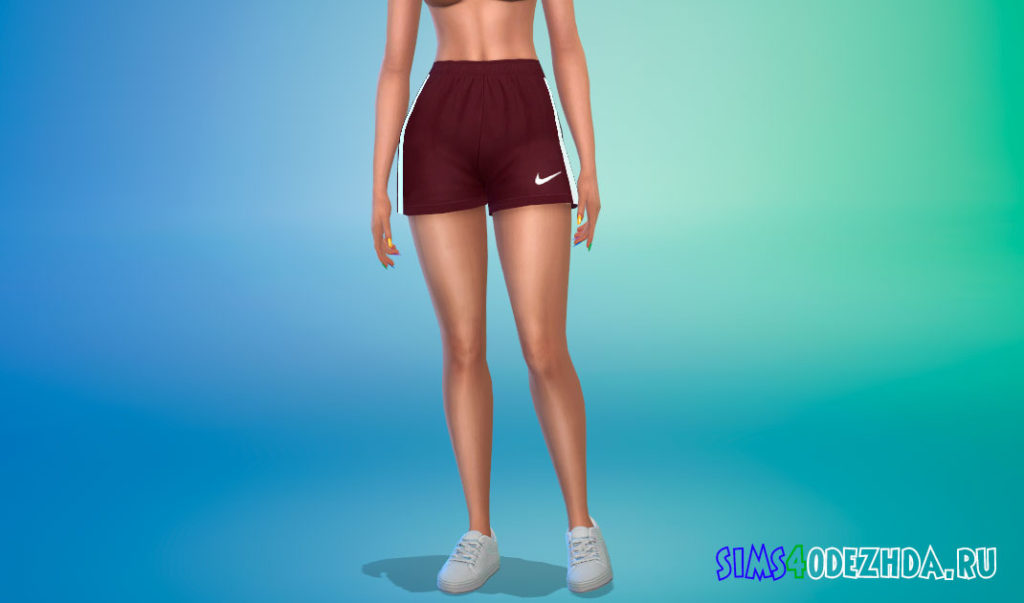 Спортивные шорты Nike для Симс 4 – фото 2