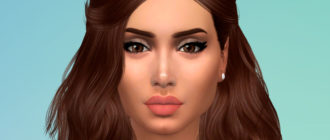 Тени для век Sintiklia 16 для Симс 4 – фото 1