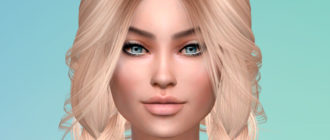 Женские тени 201702 для Симс 4 – фото 1