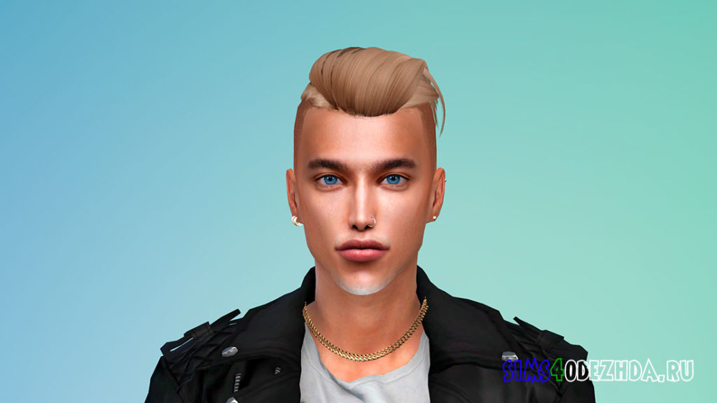 Борода Arno N52 для Симс 4 – фото 3