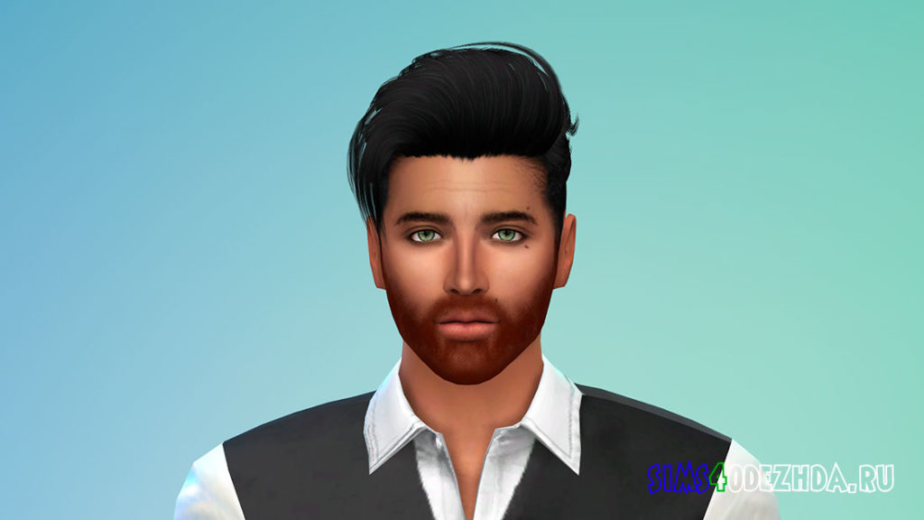 Борода N15 для Симс 4 – фото 3