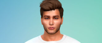 Борода N44 для Симс 4 – фото 1