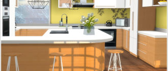 Эко-кухня-для-Симс-4-–-фото-1