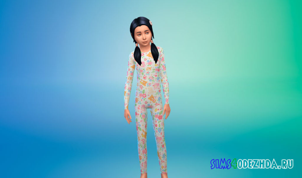 Комбинезоны для девочек для Симс 4 – фото 3