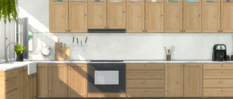 Кухня-Xenon-Kitchen-для-Симс-4-–-фото-1
