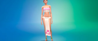 Наряд Чел для Симс 4 – фото 1