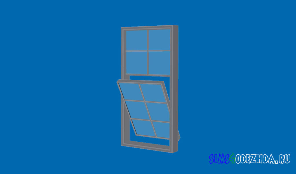 Окно-с-открытой-створкой-для-Симс-4-–-фото-2