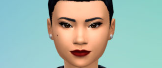 Подводка для глаз N67 для Симс 4 – фото 1