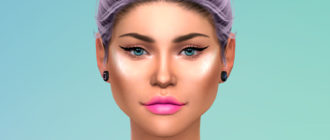 Подводка для глаз Omega N58 для Симс 4 – фото 1