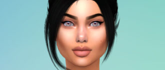 Подводка Natural Wing Liner N36 для Симс 4 – фото 1