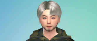 Щетина для мужчин для Симс 4 – фото 1