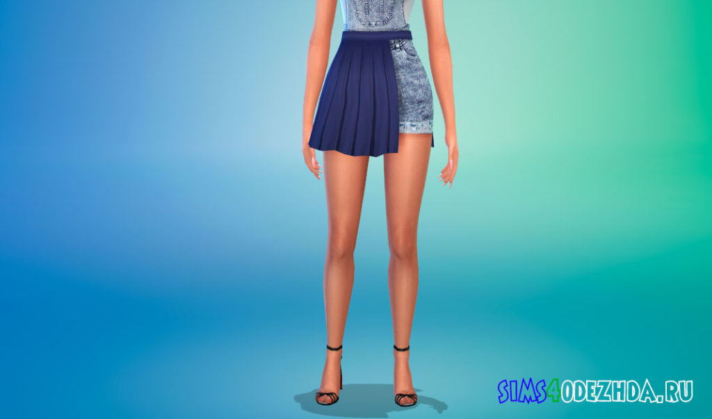 Аксессуарная юбка для Симс 4 – фото 2