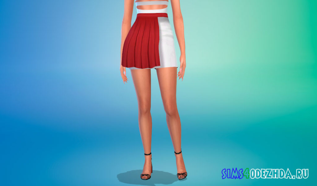 Аксессуарная юбка для Симс 4 – фото 3