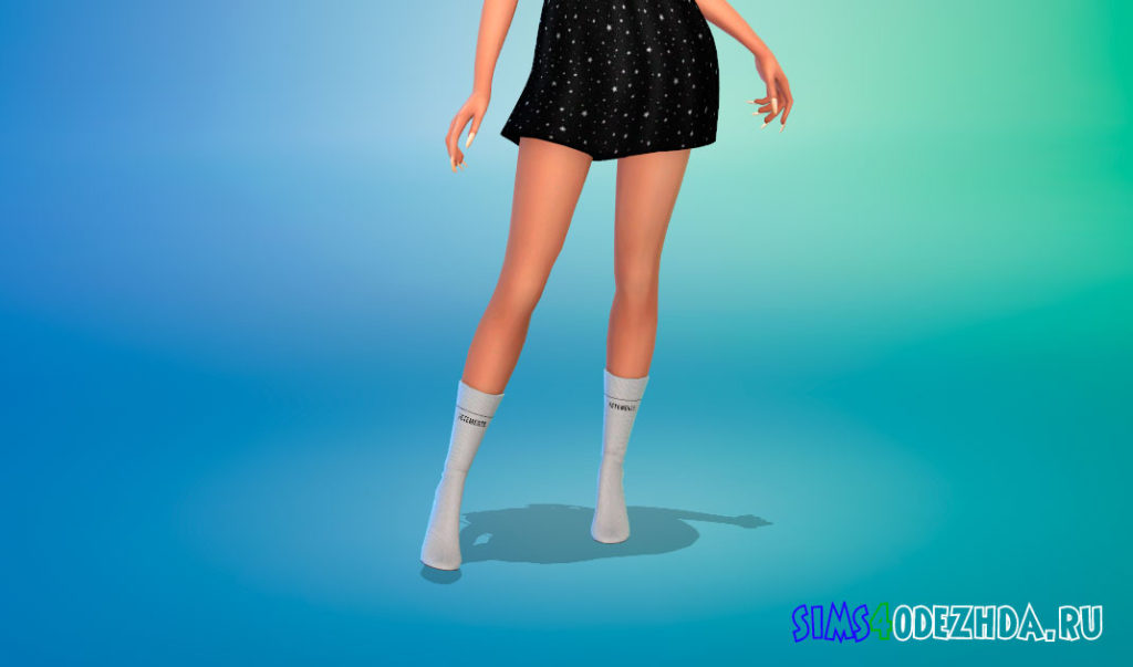 Ботильоны на тонком каблуке для Симс 4 – фото 2