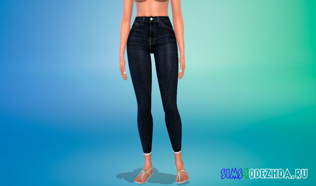 Джинсы Madison для Симс 4 – фото 2