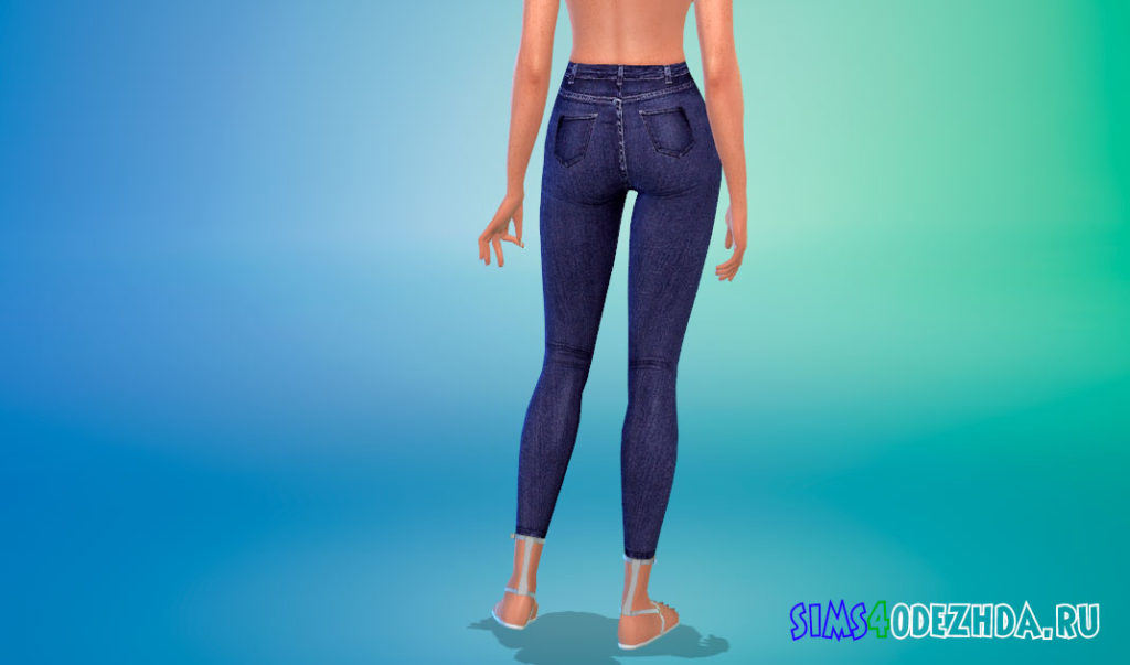 Джинсы Madison для Симс 4 – фото 3